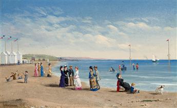CONRAD WISE CHAPMAN The Beach at Trouville.